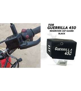 Fit For Royal Enfield Guerrilla 450 Front Reservoir Cap Guard Black