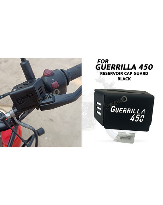 Fit For Royal Enfield Guerrilla 450 Front Reservoir Cap Guard Black