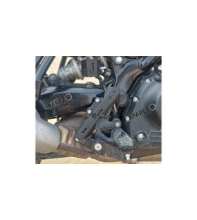 Fit For Royal Enfield Guerrilla 450 4 Pcs Accessories Combo Pack Black