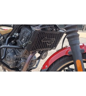 Fit For Royal Enfield Guerrilla 450 Stainless Steel Radiator Guard Black