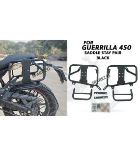 Fit For Royal Enfield Guerrilla 450 Pannier Mounting Rails Black