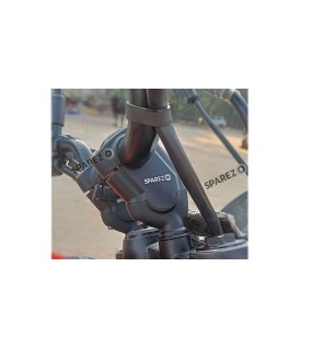 For Royal Enfield Guerrilla 450 45MM Aluminium Handlebar Risers Pair Black    