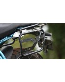 Fit For Royal Enfield Guerrilla 450 Pannier Mounting Rails Saddle Stays Black