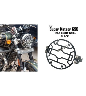 Royal Enfield Super Meteor 650 Headlight Grill Black