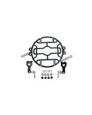 Royal Enfield Super Meteor 650 Headlight Grill Black
