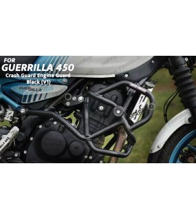 Fit For Royal Enfield Guerrilla 450 Engine Guard Crash Guard Black