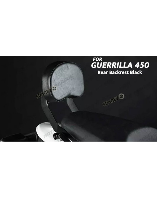 Fit For Royal Enfield Guerrilla 450 Rear Backrest Black