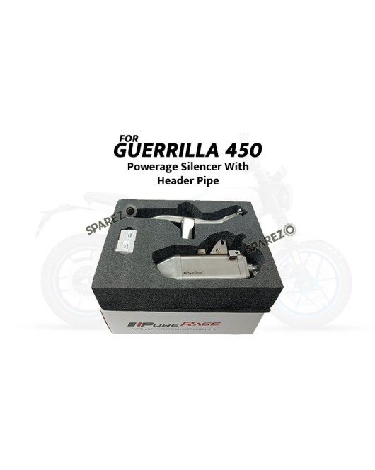Fit For Royal Enfield Guerrilla 450 Powerage Silencer with Header Pipe