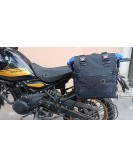 Fit For Royal Enfield New Himalayan 450 Canvas Pannier Bags With Mounting