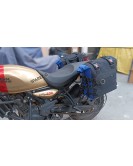 Fit For Royal Enfield Guerrilla 450 Canvas Pannier Bags With Mounting