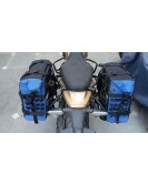 Fit For Royal Enfield Guerrilla 450 Canvas Pannier Bags With Mounting