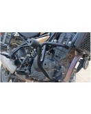 Fit For Royal Enfield Guerrilla 450 Large Engine Guard With Sliders Black