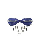 Fit For Royal Enfield Guerrilla 450 Tinted Blue Color Hand Guard Kit