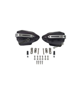 Fit For Royal Enfield Guerrilla 450 Tinted Black Color Hand Guard Kit