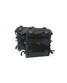 Fit For Royal Enfield New Himalayan 450 Black Canvas Pannier Bags With Mounting