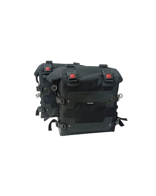 Fit For Royal Enfield New Himalayan 450 Black Canvas Pannier Bags