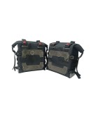 Fit For Royal Enfield New Himalayan 450 Canvas Black Pannier Bags