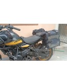 Fit For Royal Enfield New Himalayan 450 Canvas Black Pannier Bags