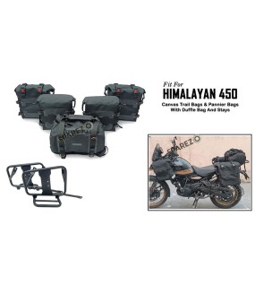Fit For Royal Enfield Himalayan 450 Trail Pannier Bags And Duffle Bag With Stays