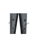 For Royal Enfield GT and Interceptor 650 Silver Stallion Exhaust Silencer Black