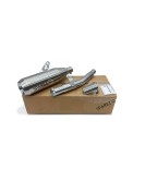 Fit For Royal Enfield Bear 650 AEW Exhaust Silencer Silver With Mid Pipe and Cat