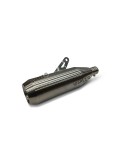 Fit For Royal Enfield Bear 650 AEW Exhaust Silencer Silver With Mid Pipe and Cat