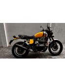 Fit For Royal Enfield Bear 650 Stainless Steel Exhaust Silencer Black    
