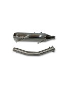 Fit For Royal Enfield Bear 650 Stainless Steel Exhaust Silencer Polished