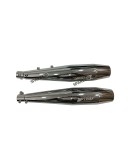 For Royal Enfield GT and Interceptor 650 Silver Stallion Exhaust Silencer LH RH