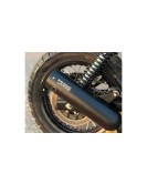 For Royal Enfield Bear 650 Rhino Racing Scramjet Max V2 Black Exhaust Silencer