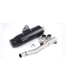 Fit For Royal Enfield Bear 650 Powerage Exhaust Silencer Black