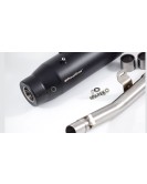 Fit For Royal Enfield Bear 650 Powerage Exhaust Silencer Black
