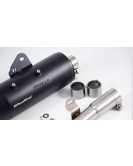 Fit For Royal Enfield Bear 650 Powerage Exhaust Silencer Black