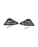 Fit For Royal Enfield New Himalayan 450 Rubber Tank Knee Pad Black and White