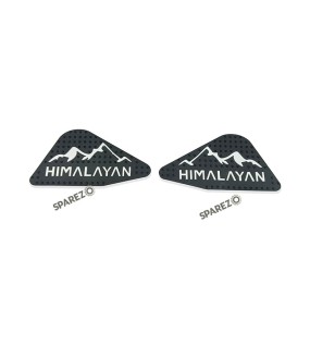 Fit For Royal Enfield New Himalayan 450 Rubber Tank Knee Pad Black and White
