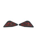 Fit For Royal Enfield New Himalayan 450 Rubber Tank Knee Pad Black and Red