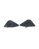 Fit For Royal Enfield New Himalayan 450 Rubber Tank Knee Pad Black and Red
