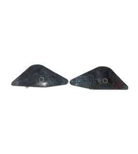 Fit For Royal Enfield New Himalayan 450 Rubber Tank Knee Pad Black and Yellow