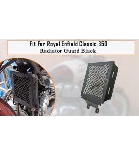 Fit For Royal Enfield Classic 650 Radiator Guard Grill Black