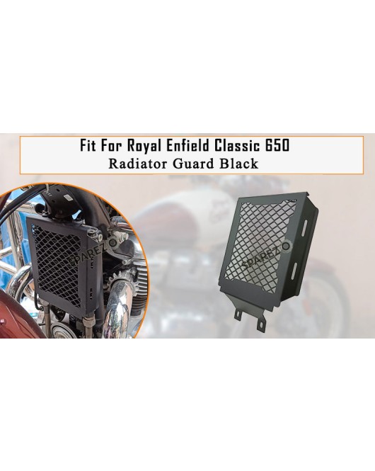 Fit For Royal Enfield Classic 650 Radiator Guard Grill Black