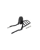 Fit For Royal Enfield Classic 650 Rear Luggage Rack With Backrest Black