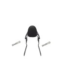 Fit For Royal Enfield Classic 650 Rear Luggage Rack With Backrest Black