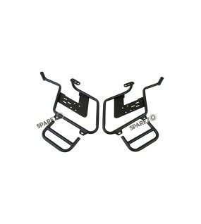 Fit For Royal Enfield Classic 650 Black Color Bags With Saddle Stay Mounting