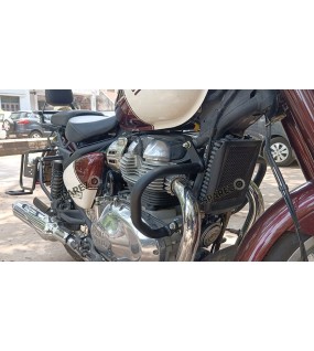 Fit For Royal Enfield Classic 650 Compact Engine Guard Black