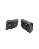 Fit For Royal Enfield Classic 650 Black Color Bags With Saddle Stay Mounting