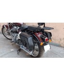 Fit For Royal Enfield Classic 650 Black Color Bags With Saddle Stay Mounting