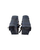 For Royal Enfield Classic 650 Genuine Leather Pannier Bags With Mounting