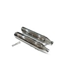For Royal Enfield Classic 650 Silver Stallion Exhaust Silencer Pair Polished