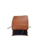 For Royal Enfield Classic 650 Genuine Leather Pannier Bags Tan Brown With Mounting