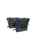 For Royal Enfield Classic 650 Canvas Pannier Bags With Mounting
